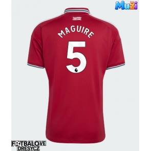 Manchester United Harry Maguire #5 Domácí Dres 2026-27 Krátký Rukáv
